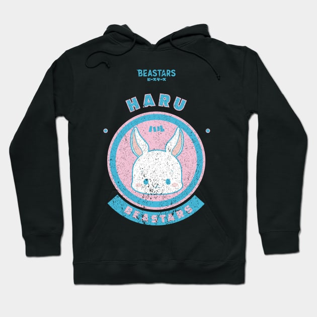 BEASTARS: HARU CHIBI (GRUNGE STYLE) Hoodie by FunGangStore